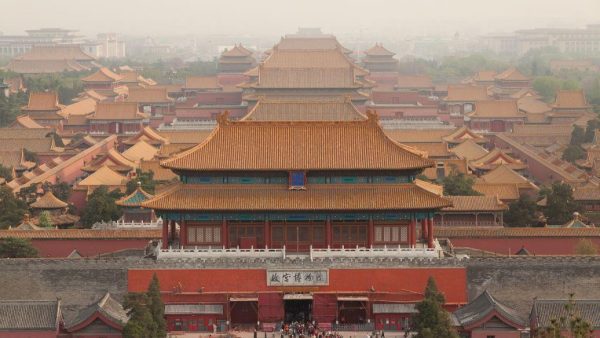 明清北京紫禁城（紫禁城是中国最大的也是最完整的皇宫）