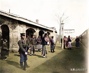 114年前的京汉铁路，1909年的保定、定州、信阳、广水的火车站