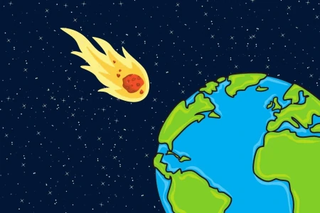 美国发现直径1km小行星，或将撞击地球，能否在空中将其击碎？