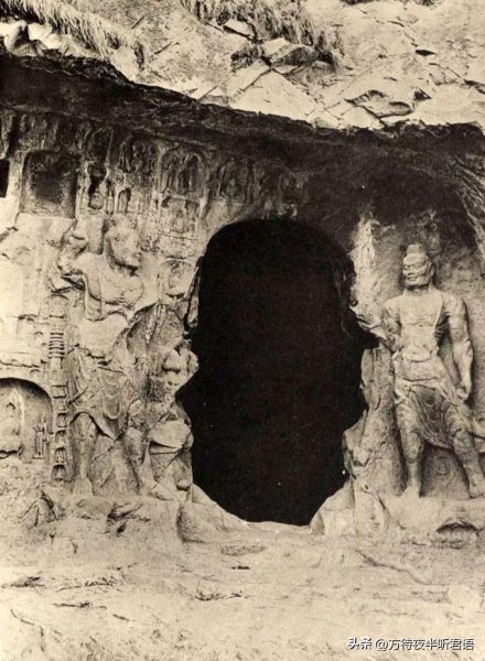 绝版老照片：110年前未被破坏前的龙门石窟