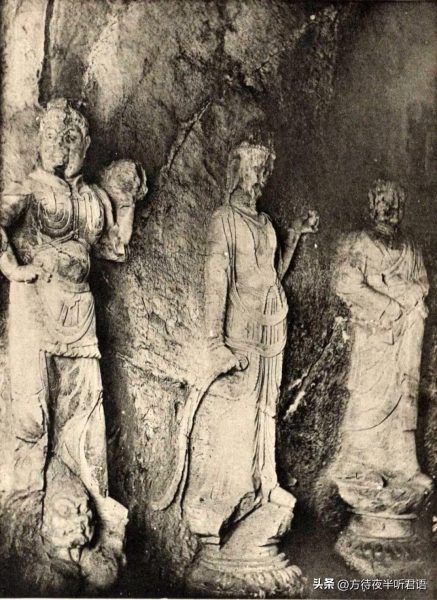 绝版老照片：110年前未被破坏前的龙门石窟