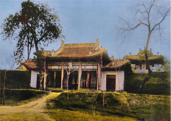 1933年的陕西绝版老照片：气势磅礴的古潼关，美轮美奂的阿房宫