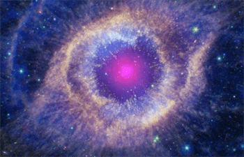 2022年8月，哈勃拍摄到5亿光年外的车轮星系，直径达到15万光年