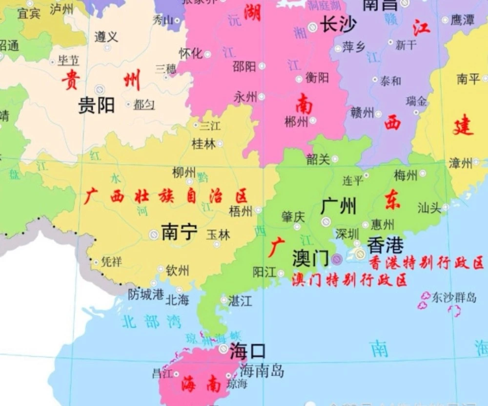 广东广西的广是指什么地方 为什么以广为分界