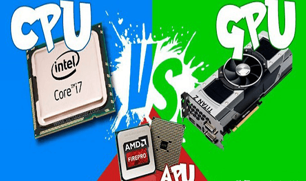 CPU、GPU和APU，3个处理器之间的区别及联系